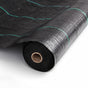 Instahut 2x50m Weed Mat 110GSM Weed Control Mat Plant WD-B-2X50-110G-BK