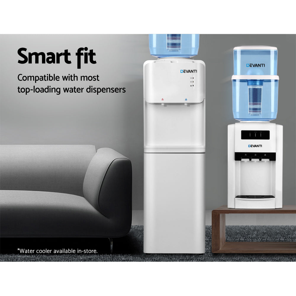 Devanti Water Cooler Dispenser 22L Filter Bottle WD-BP-F22B
