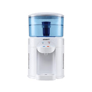 Devanti 5L Bench Top Water Cooler Dispenser with Filter 2 Taps Countertop Water Purifier WD-C-BT5L-WH
