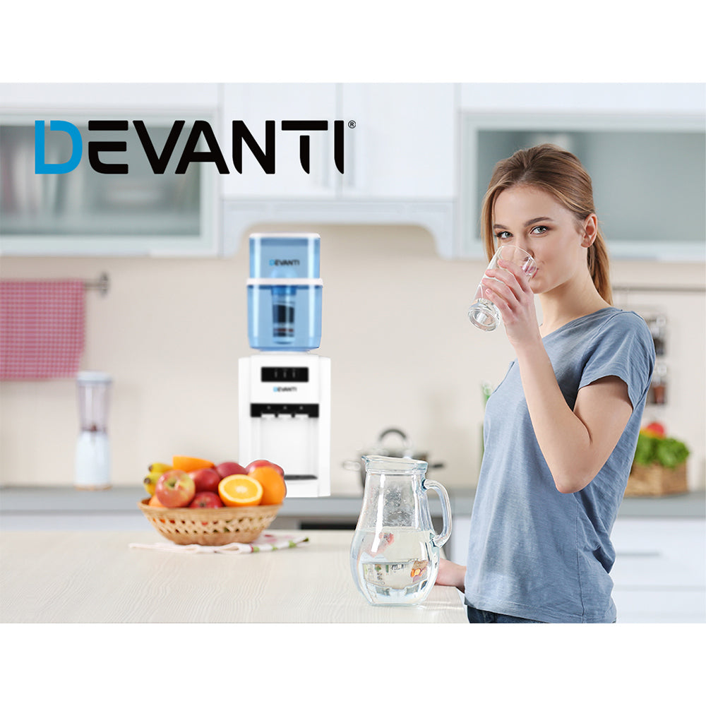 Devanti Water Cooler Dispenser 7-Stage Filter 2 Pack WD-FILTER-22B-6TX2