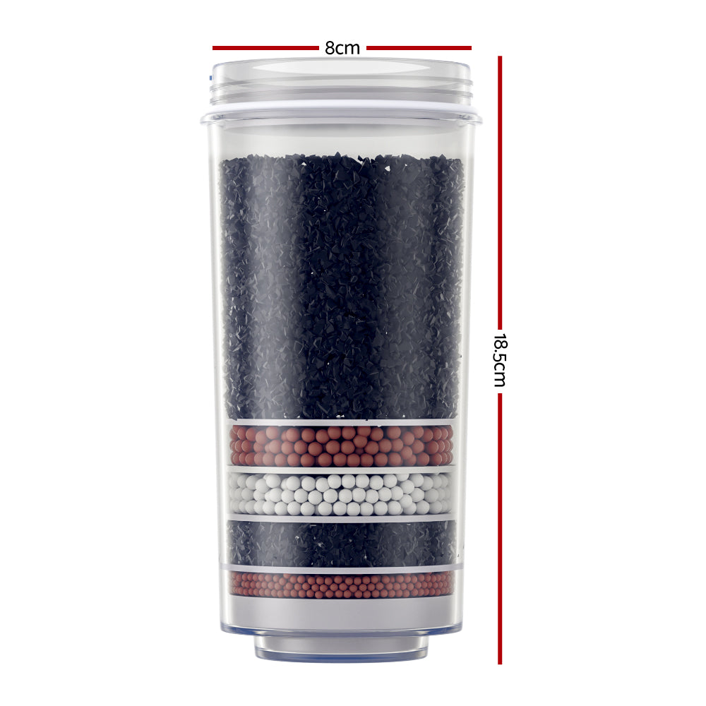 Devanti Water Cooler Dispenser 7-Stage Filter 3 Pack WD-FILTER-22B-6TX3
