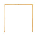 2M Backdrop Stand Wedding Background Decoration Party Flower Balloon Display Golden WESD-SQUA-2M-GD