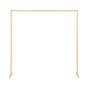 2M Backdrop Stand Wedding Background Decoration Party Flower Balloon Display Golden WESD-SQUA-2M-GD