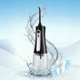 Devanti Cordless Water Flosser Dental Oral Irrigator Black WF-350ML-8N-BK