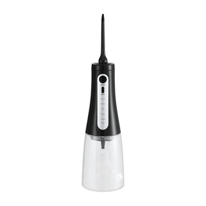 Devanti Cordless Water Flosser Dental Oral Irrigator Black WF-350ML-8N-BK