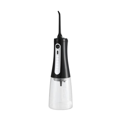 Devanti Cordless Water Flosser Dental Oral Irrigator Black WF-350ML-8N-BK