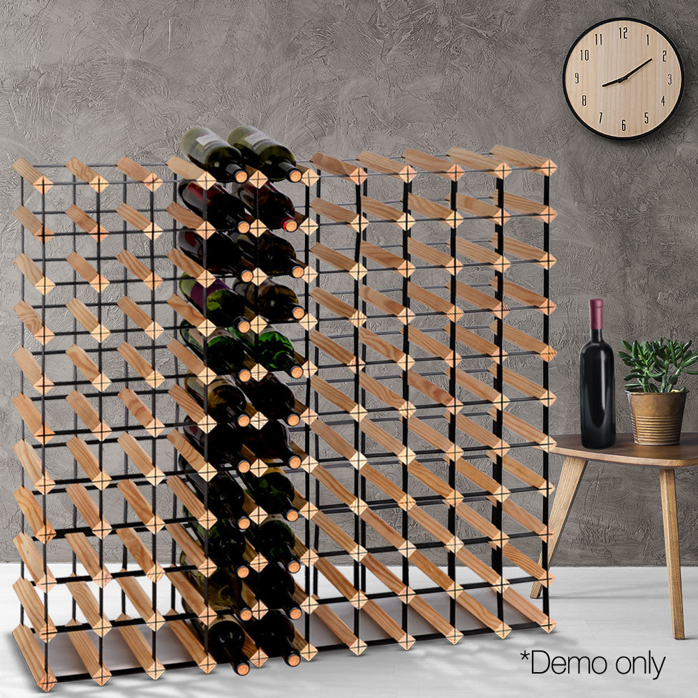 Artiss Wine Rack 110 Bottle WINE-RACK-110B