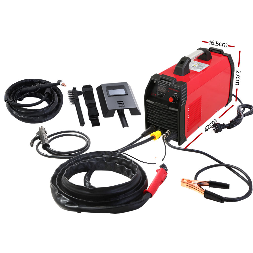 Giantz 140Amp Inverter Welder Plasma Cutter Gas DC iGBT Portable Welding Machine WLD-INV-CUT-CLA-OF