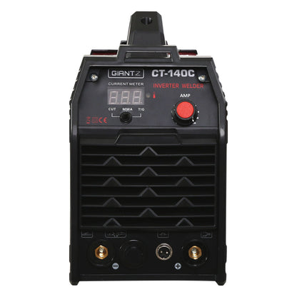 Giantz 140Amp Inverter Welder Plasma Cutter Gas DC iGBT Portable Welding Machine WLD-INV-CUT-CLA-OF