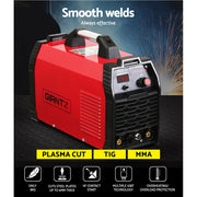 Giantz 140Amp Inverter Welder Plasma Cutter Gas DC iGBT Portable Welding Machine WLD-INV-CUT-CLA-OF