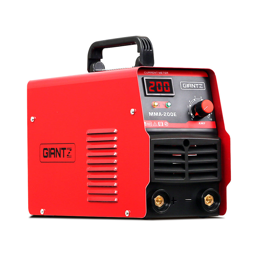 Giantz 200 Amp Inverter Welder MMA ARC DC IGBT Welding Machine Stick Portable WLD-INV-MMA-ECO-TW