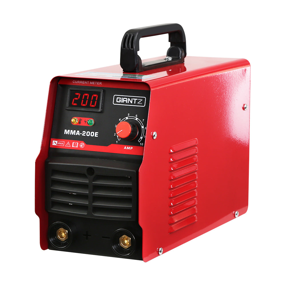 Giantz 200 Amp Inverter Welder MMA ARC DC IGBT Welding Machine Stick Portable WLD-INV-MMA-ECO-TW