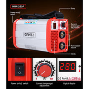 Giantz 280 Amp Inverter Welder DC MMA ARC IGBT Stick Portable Welding Machine WLD-INV-MMA-PTA-28
