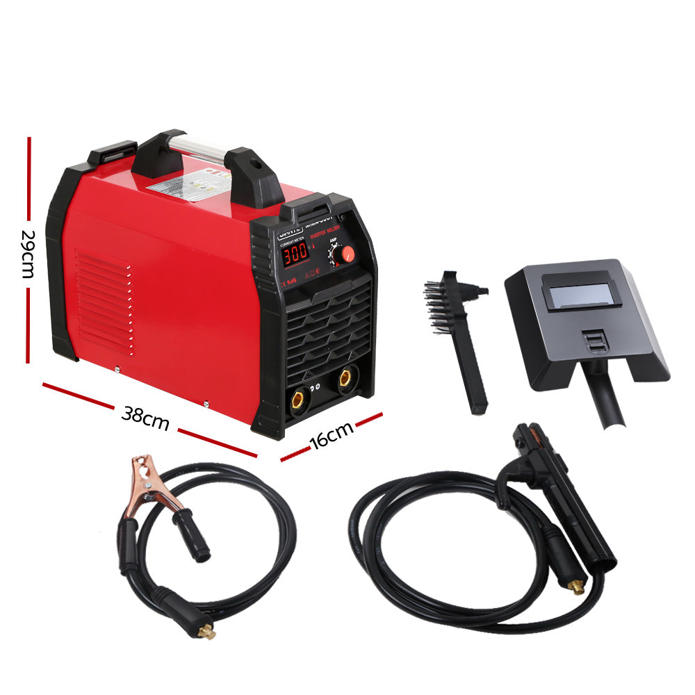 Giantz 300Amp Inverter Welder MMA ARC iGBT DC Gas Welding Machine Stick Portable WLD-INV-MMA-TOP-TH