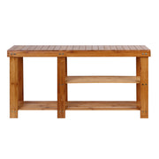 Artiss Bamboo Shoe Rack Bench WOOD-B-SR-9045-NT