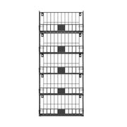 Artiss 5 Tier Stackable Closet Organizers and Storage Closet Hanging Storage Organizer Shelves WOS-A-STEEL-5T