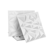 Artiss 3D Wall Panels Diamond PVC Decorative Panels 50x50cm Set of 15 Feature Wall WP-50X50-15PCS-DIA