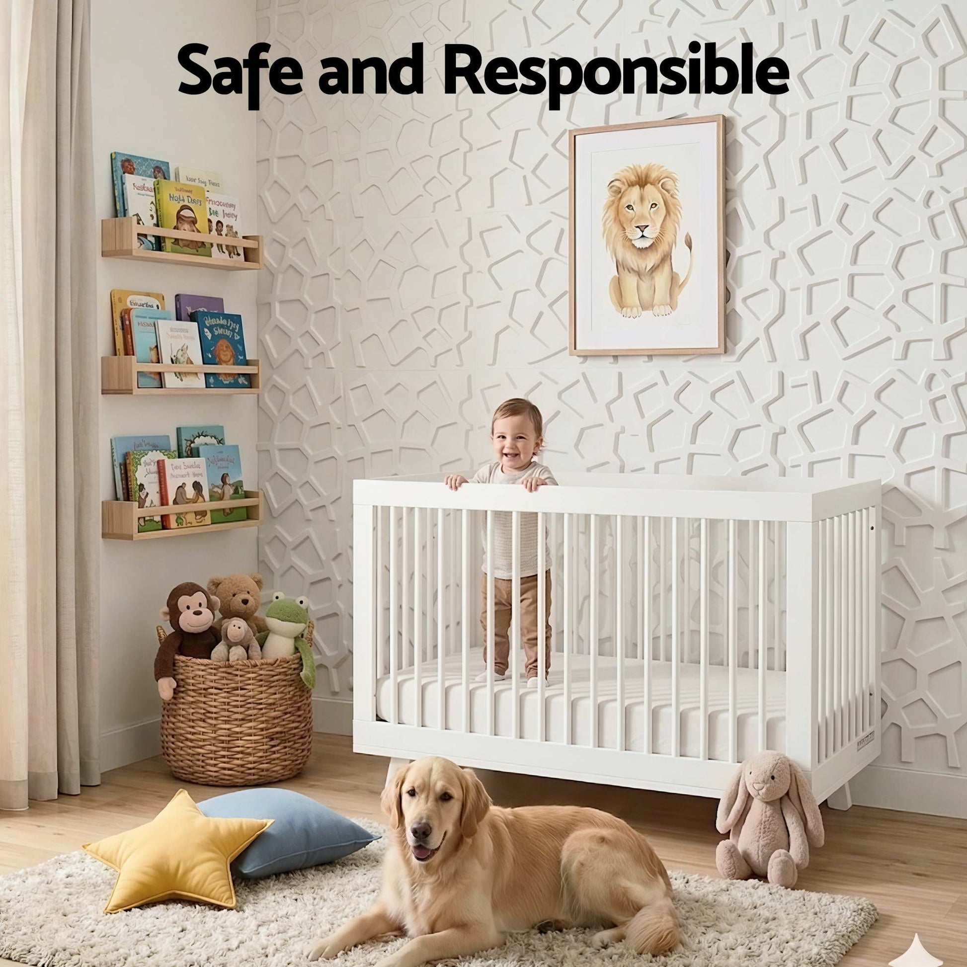 Artiss 3D Wall Panels PVC Decorative Panels 50x50cm Set of 15 Feature Wall Poly WP-50X50-15PCS-POLY