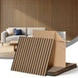 Artiss 10PCS Peel and Stick Wall Panels Tiles 68X68CM Self Adhesive for Home Office Studio Brown WP-68X68-10PCS-BR