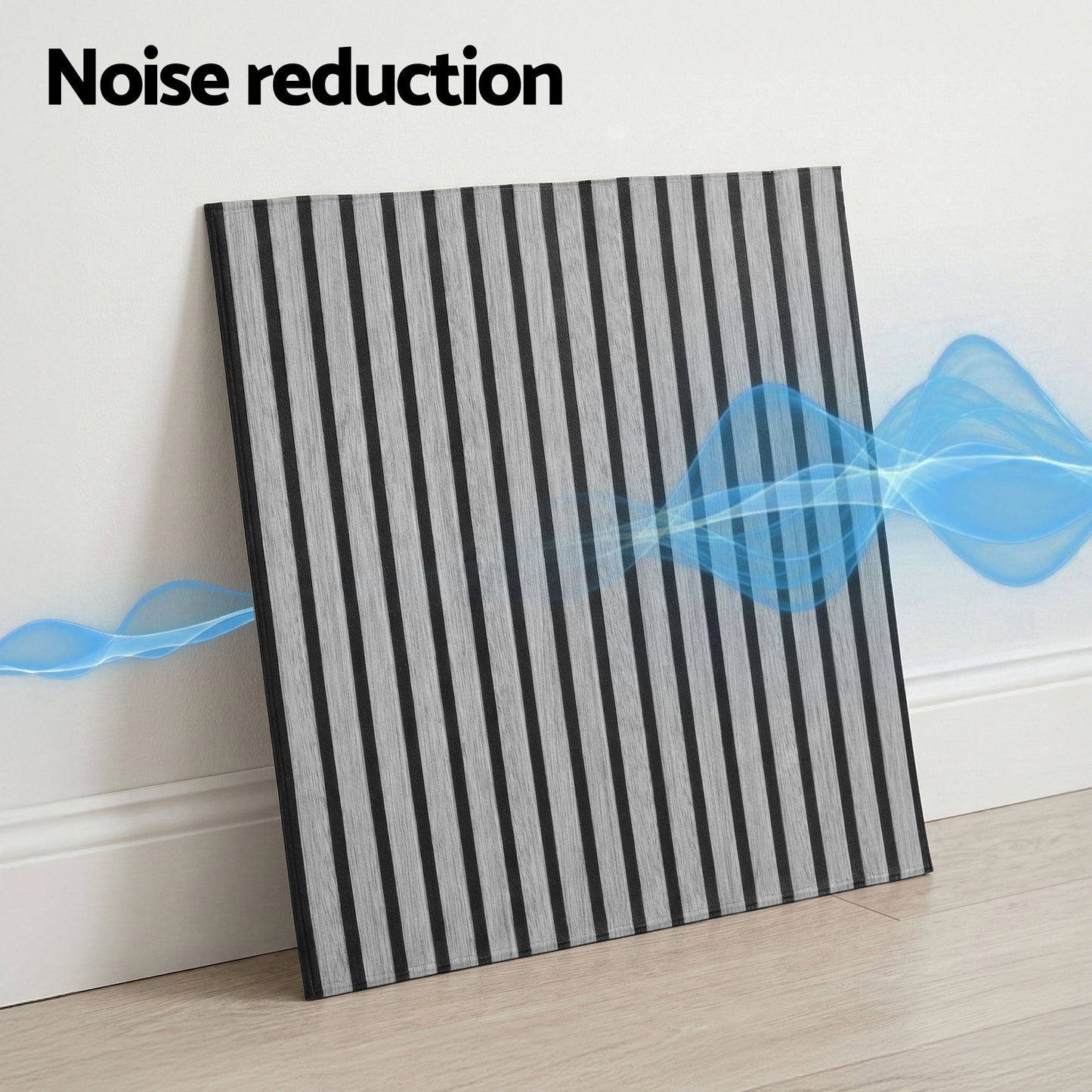 Artiss 10PCS Peel and Stick Wall Panels Tiles 68X68CM Self Adhesive for Home Office Studio Grey WP-68X68-10PCS-GR