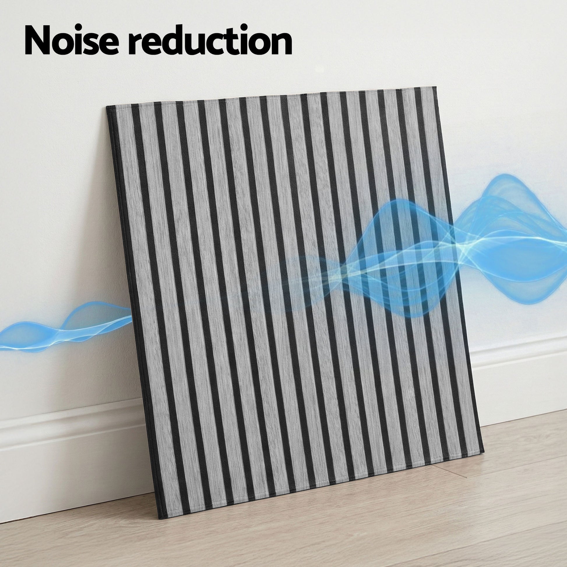 Artiss 10PCS Peel and Stick Wall Panels Tiles 68X68CM Self Adhesive for Home Office Studio Grey WP-68X68-10PCS-GR