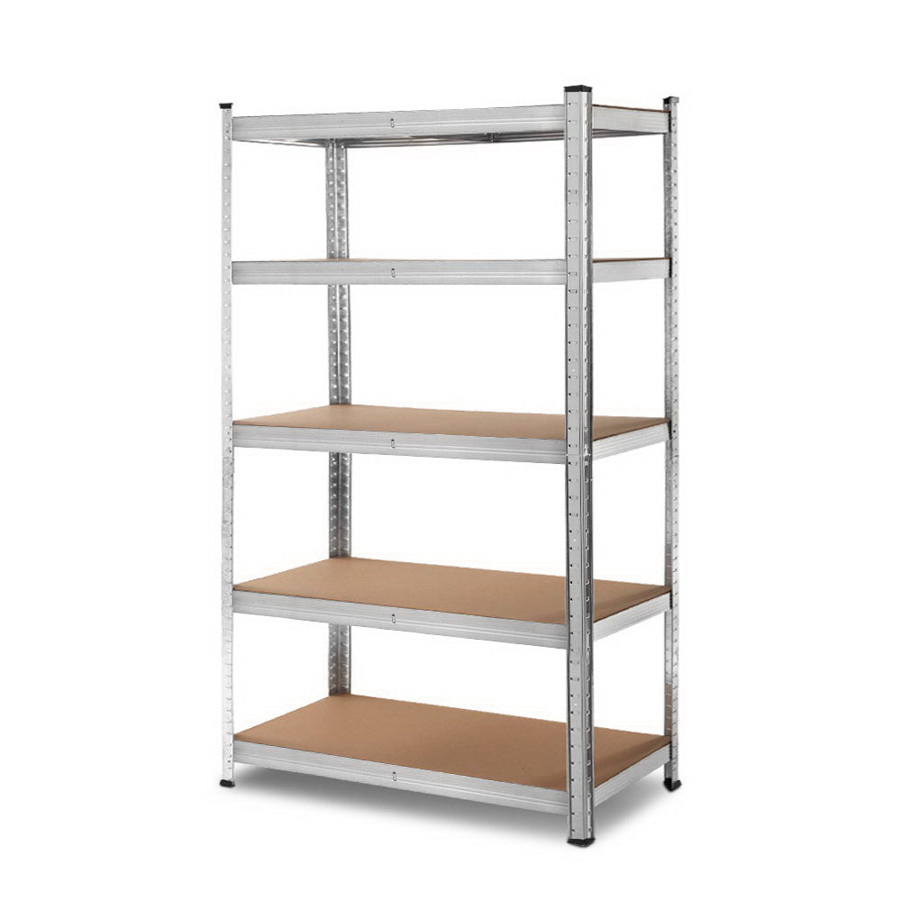 Giantz 1.8M Warehouse Racking Rack Shelving Garage Steel Metal Storage Shelves Silver WR-9X18-GVN-SV