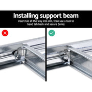Giants 3x1.8M Warehouse Shelving Rack Racking Garage Metal Storage Shelves WR-9X18-GVN-SVX3