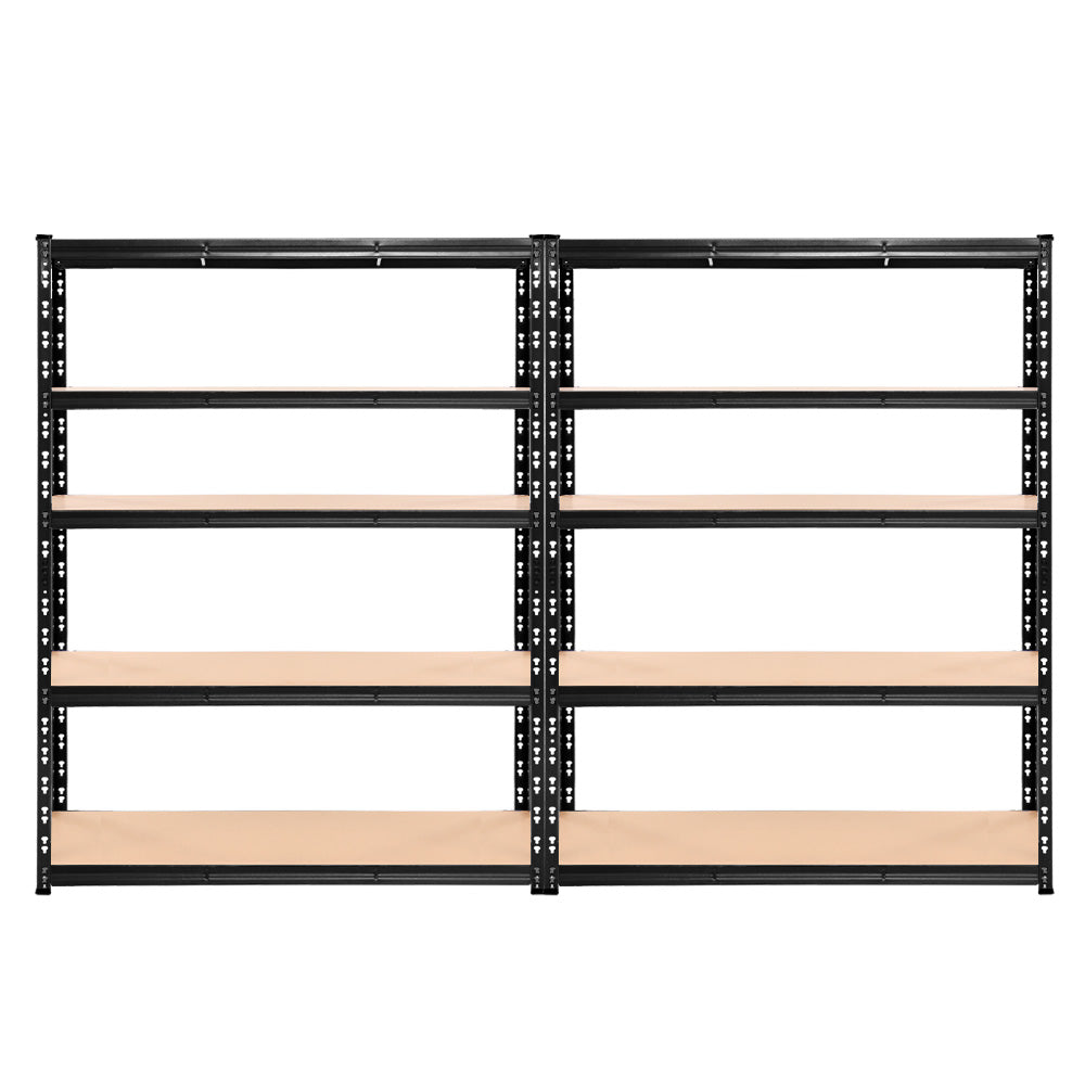 Giantz 2.4Mx1.8M Garage Shelving Warehouse Rack Pallet Racking Storage Shelve WR-E-12X18-BKX2