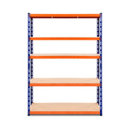 Giantz 1.8M Garage Shelving Warehouse Rack Pallet Racking Storage Shelve Blue WR-E-12X18-BO