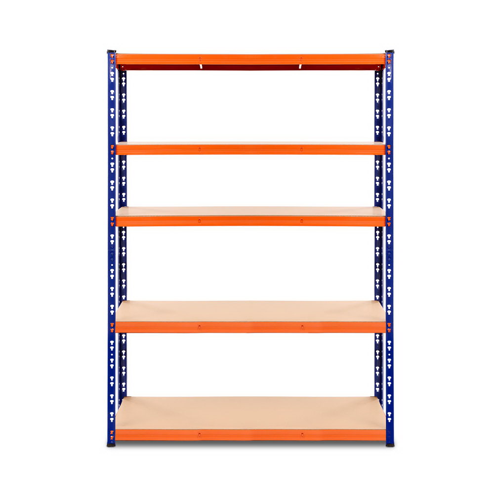 Giantz 1.8M Garage Shelving Warehouse Rack Pallet Racking Storage Shelve Blue WR-E-12X18-BO