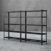 1.8MX2.4M Giantz Garage Shelving Warehouse Rack WR-E-12X18-GDX2
