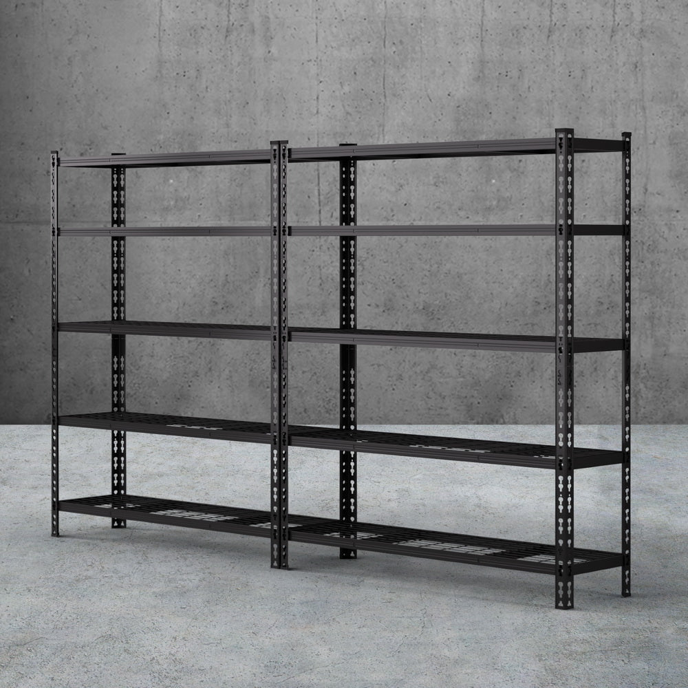 1.8MX2.4M Giantz Garage Shelving Warehouse Rack WR-E-12X18-GDX2
