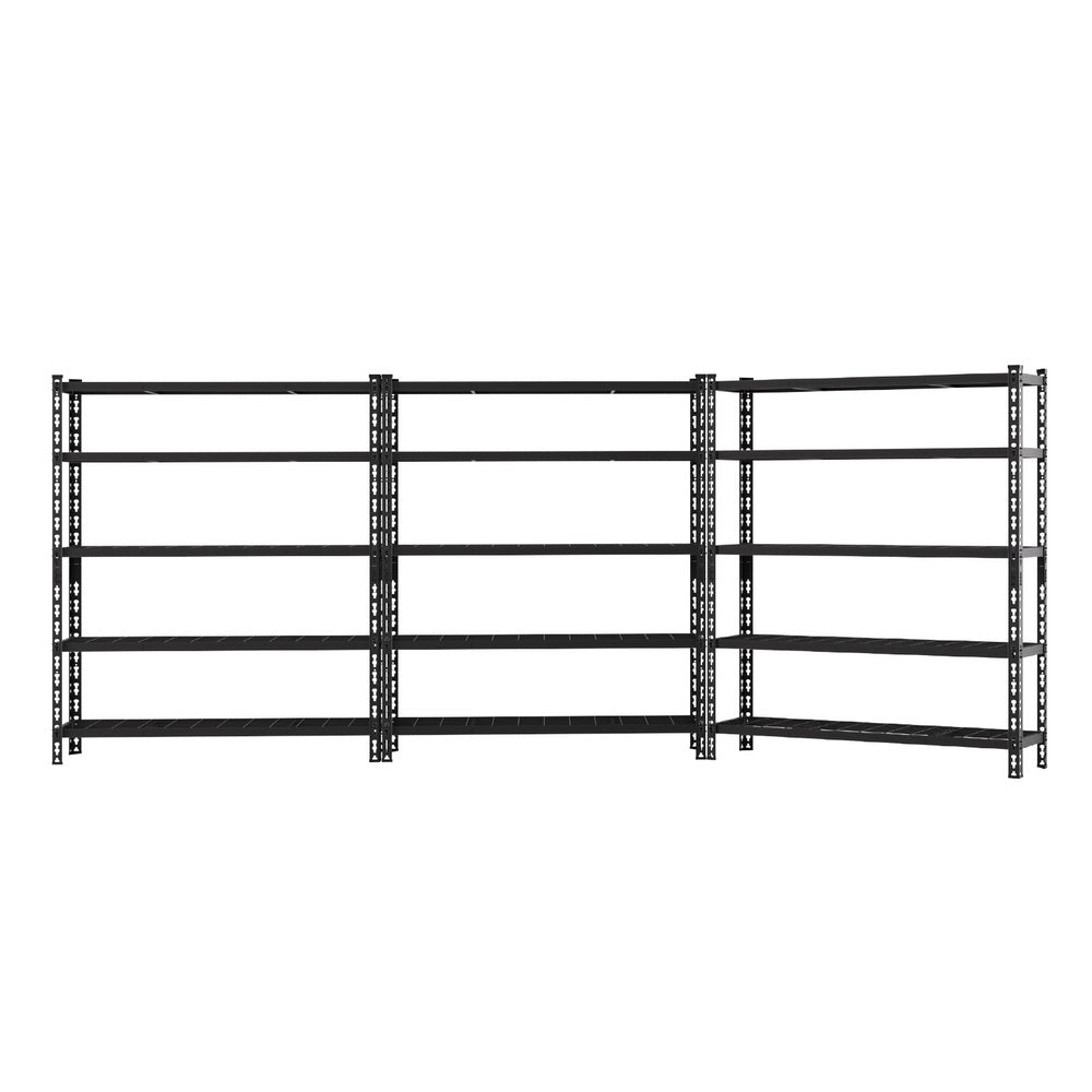 3 x 1.8M Giantz Garage Shelving Warehouse Rack WR-E-12X18-GDX3