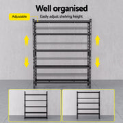 4 x 1.8M Giantz Garage Shelving Warehouse Rack WR-E-12X18-GDX4