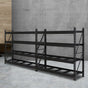 Giantz 4Mx2M Garage Shelving Warehouse Rack Pallet Racking Storage Shelve Black WR-E-2020-200BK-ABCX2