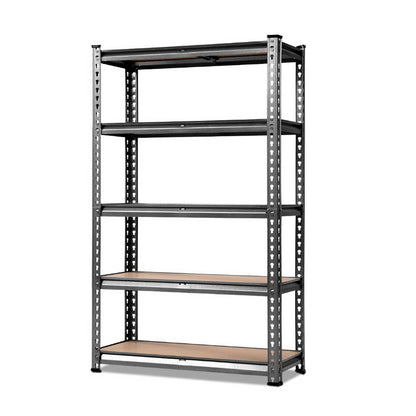 Giantz 1.5M Garage Shelving Warehouse Rack Pallet Racking Storage Shelf Charcoal WR-E-7X15-CC