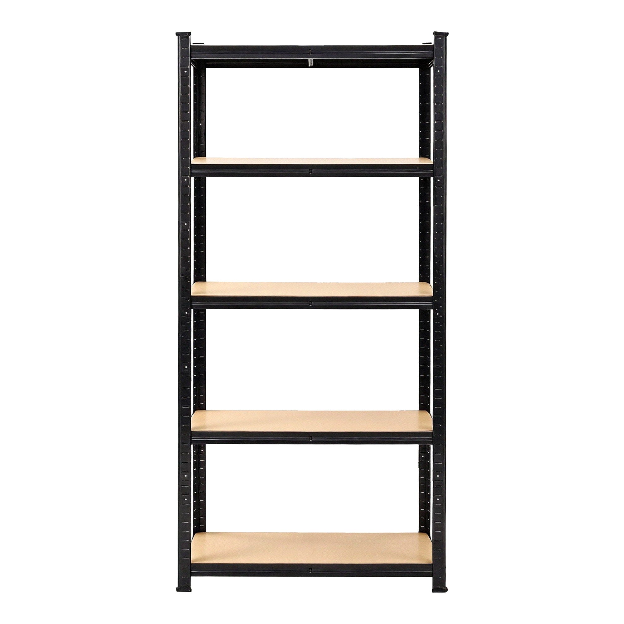 Giantz Garage Shelving 1.5X0.7m Warehouse Shelves Storage Rack Pallet Racking WR-E-7X15-GVN-BK