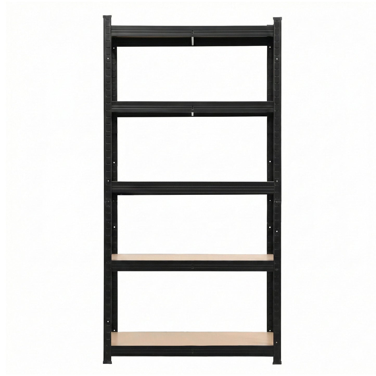 Giantz Garage Shelving 1.6X0.8m Warehouse Shelves Storage Rack Pallet Racking Black WR-E-8X16-BK