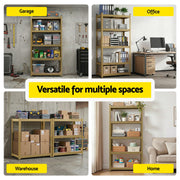 Giantz Garage Shelving 1.6X0.8m Warehouse Shelves Storage Rack Pallet Racking Yellow
