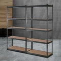 Giantz 2x1.8M Garage Shelving Warehouse Rack Pallet Racking Storage Charcoal WR-E-9X18-CCX2