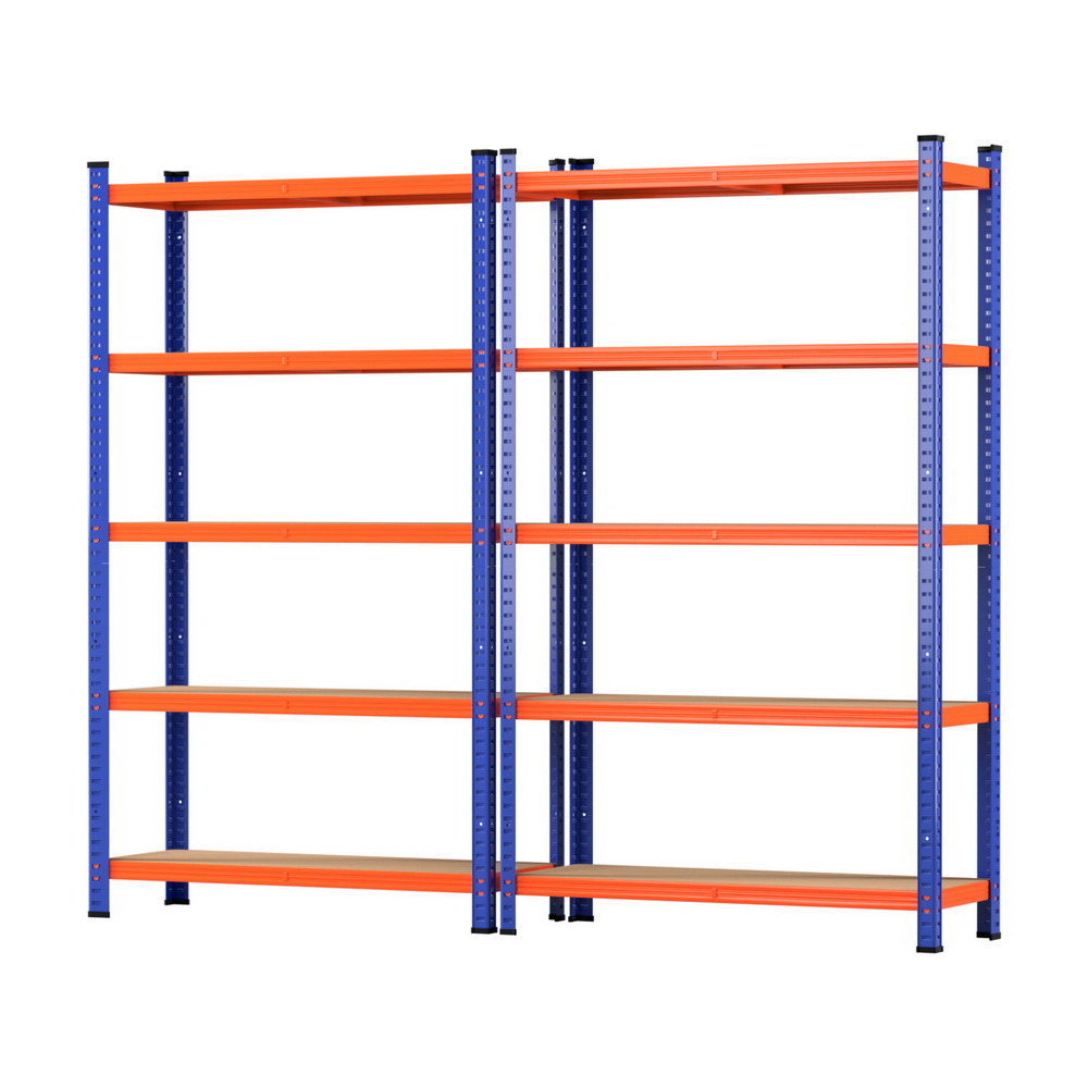 2 x 1.8M Giantz Garage Shelving Warehouse Rack WR-E-9X18-GVN-BOX2