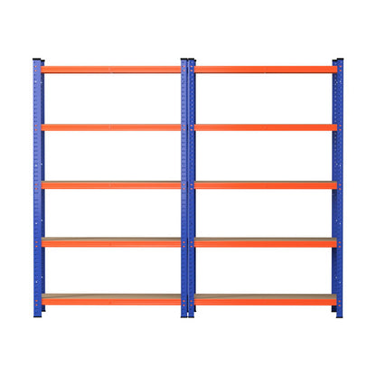 2 x 1.8M Giantz Garage Shelving Warehouse Rack WR-E-9X18-GVN-BOX2