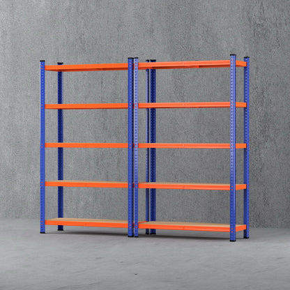 2 x 1.8M Giantz Garage Shelving Warehouse Rack WR-E-9X18-GVN-BOX2