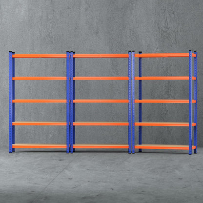 3 x 1.8M Giantz Garage Shelving Warehouse Rack WR-E-9X18-GVN-BOX3