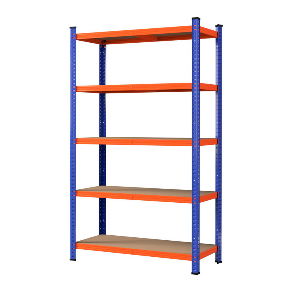 5 x 1.8M Giantz Garage Shelving Warehouse Rack WR-E-9X18-GVN-BOX5