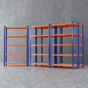 5 x 1.8M Giantz Garage Shelving Warehouse Rack