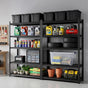 Giantz Garage Shelving 2.4X1.8m Warehouse Rack Storage Shelves Workshop Racks Steel WR-F-12050-180BKX2