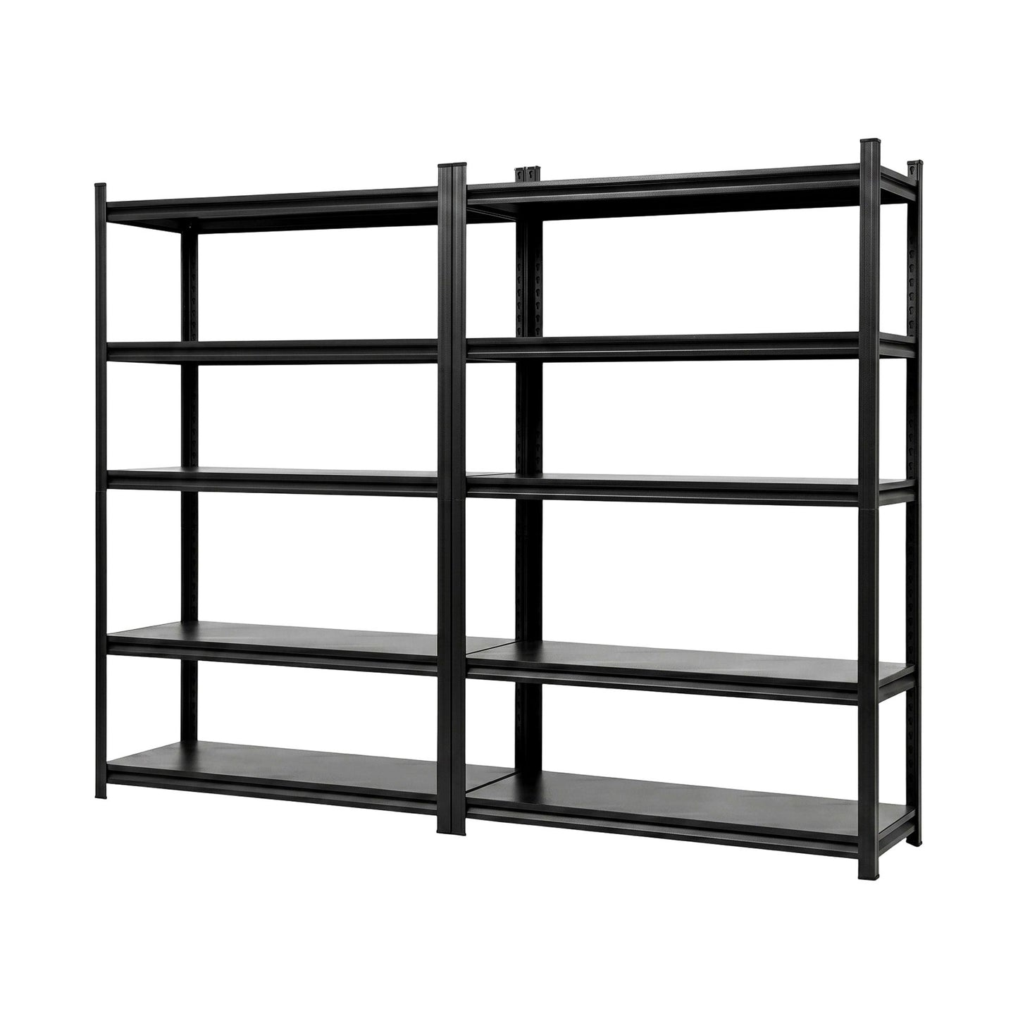 Giantz Garage Shelving 2.4X1.8m Warehouse Rack Storage Shelves Workshop Racks Steel WR-F-12050-180BKX2
