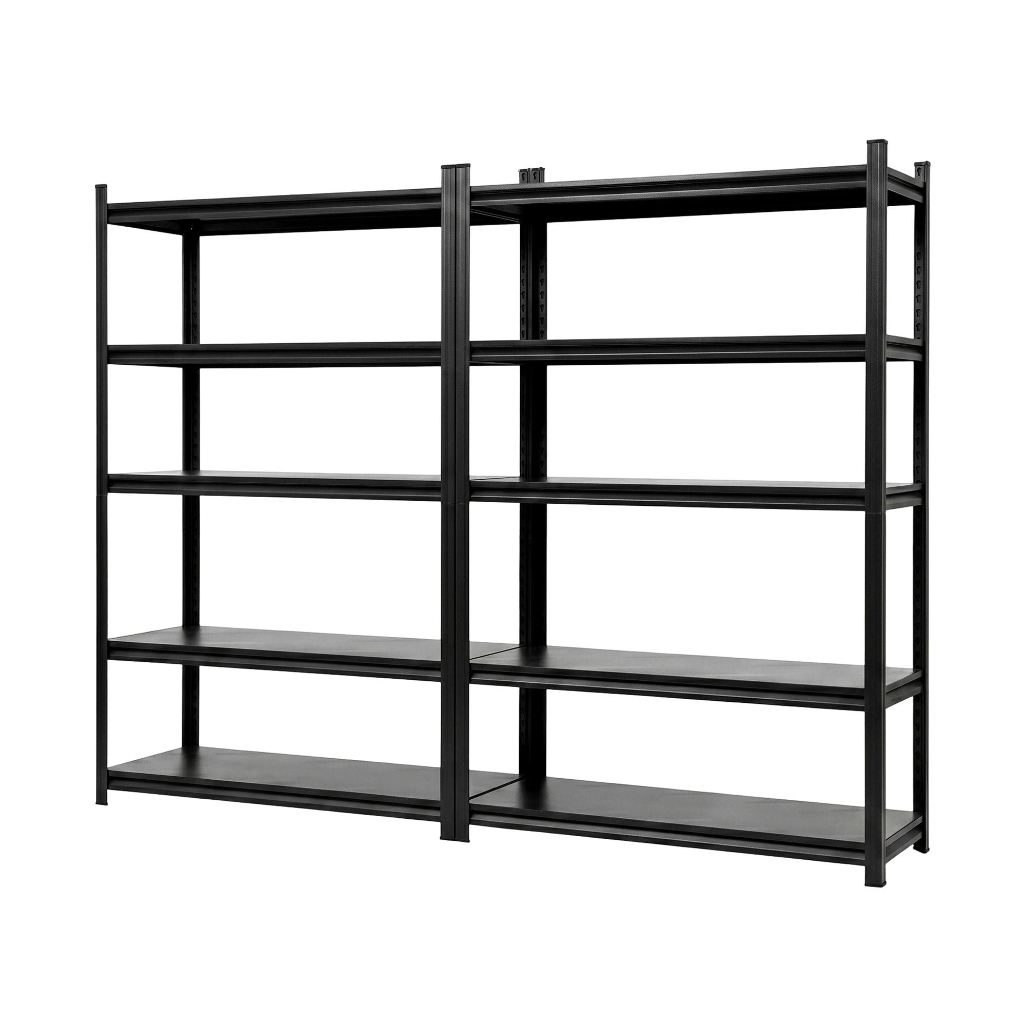 Giantz Garage Shelving 2.4X1.8m Warehouse Rack Storage Shelves Workshop Racks Steel WR-F-12050-180BKX2