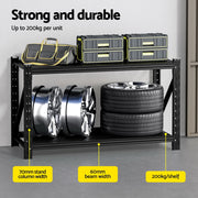 Giantz 1.5Mx0.9M Warehouse Shelving Garage Rack WR-F-15060-900BK-AB